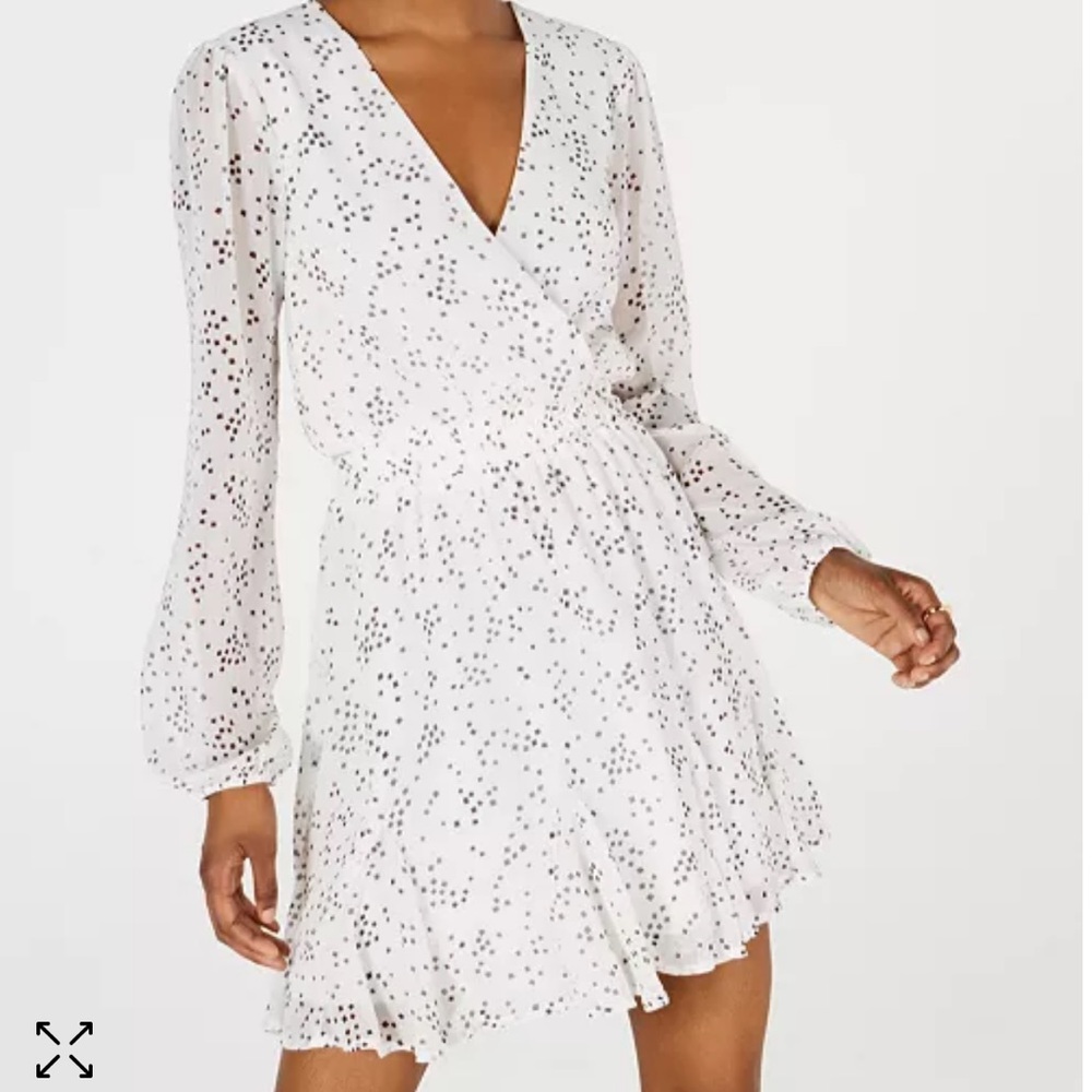 TRIXXI Printer Wrap Dress
